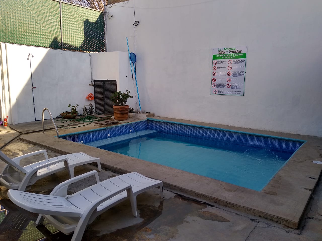 Alberca de Terraza Los Pandas